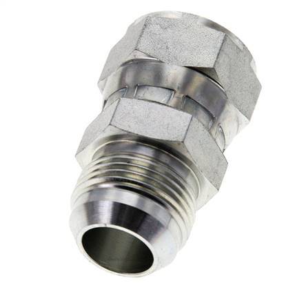 Racor JIC UN 1-3/16''-12 Macho x Hembra Acero 170bar (2388.5psi)