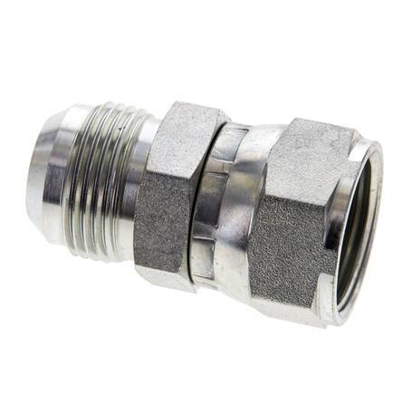 Racor JIC UN 1-3/16''-12 Macho x Hembra Acero 170bar (2388.5psi)