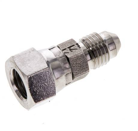 Boquilla JIC UNF 7/16''-20 Macho x Hembra Acero inoxidable 310bar (4355.5psi)