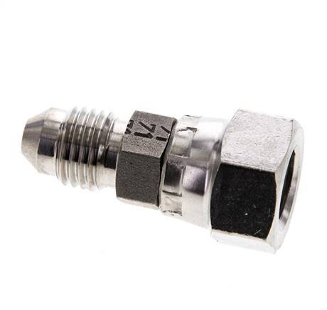 Boquilla JIC UNF 7/16''-20 Macho x Hembra Acero inoxidable 310bar (4355.5psi)
