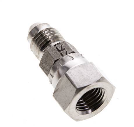 Boquilla JIC UNF 7/16''-20 Macho x Hembra Acero inoxidable 310bar (4355.5psi)