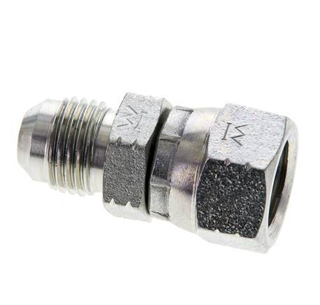 Racor JIC UNF 9/16''-18 Macho x Hembra Acero 275bar (3863.75psi)