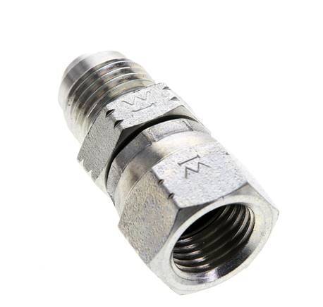 Racor JIC UNF 9/16''-18 Macho x Hembra Acero 275bar (3863.75psi)