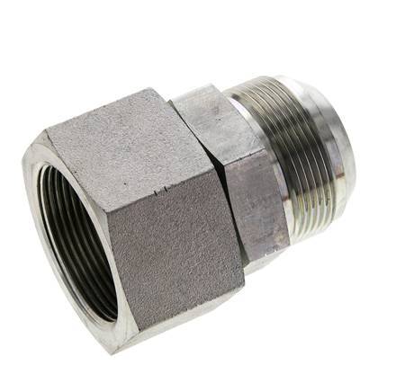 Racor JIC UN 1-7/8''-12 Macho x Hembra Acero 105bar (1475.25psi)