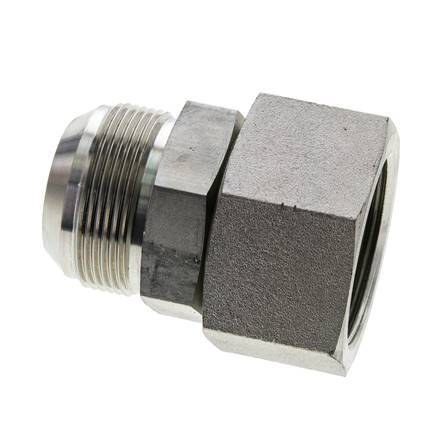 Racor JIC UN 1-7/8''-12 Macho x Hembra Acero 105bar (1475.25psi)