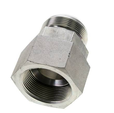 Racor JIC UN 1-7/8''-12 Macho x Hembra Acero 105bar (1475.25psi)