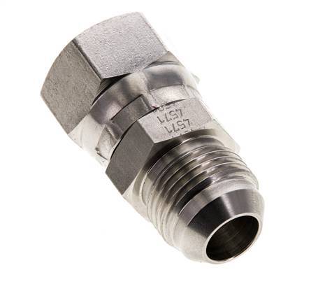JIC Nipple UNF 7/8''-14 Macho x Hembra Acero inoxidable 210bar (2950.5psi)
