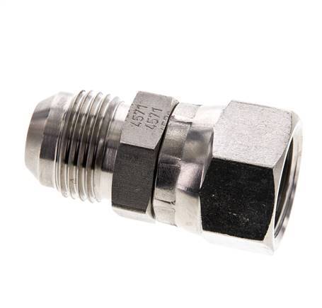 JIC Nipple UNF 7/8''-14 Macho x Hembra Acero inoxidable 210bar (2950.5psi)