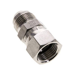 JIC Nipple UNF 7/8''-14 Macho x Hembra Acero inoxidable 210bar (2950.5psi)