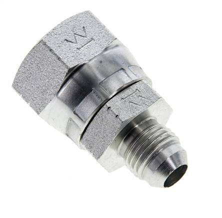 Racor Reductor JIC UNF 9/16''-18 Macho x UNF 7/8''-14 Hembra Acero 210bar (2950.5psi)