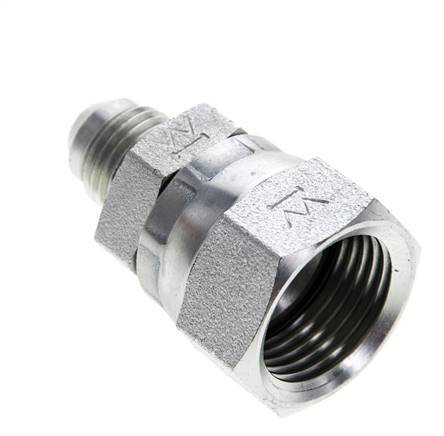 Racor Reductor JIC UNF 9/16''-18 Macho x UNF 7/8''-14 Hembra Acero 210bar (2950.5psi)