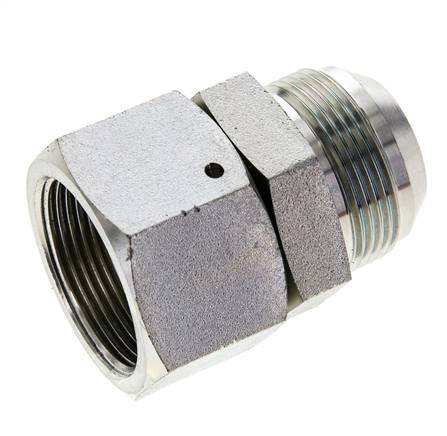 Racor JIC UN 1-5/8''-12 Macho x Hembra Acero 140bar (1967.0psi)