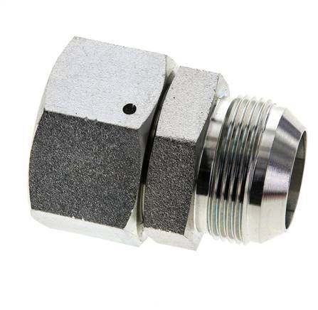 Racor JIC UN 1-5/8''-12 Macho x Hembra Acero 140bar (1967.0psi)