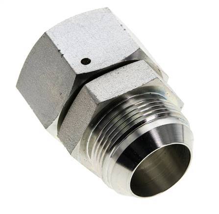 Racor JIC UN 1-5/8''-12 Macho x Hembra Acero 140bar (1967.0psi)