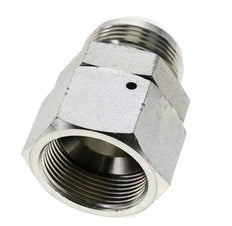 Racor JIC UN 1-5/8''-12 Macho x Hembra Acero 140bar (1967.0psi)