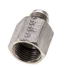 Reductor JIC UNF 9/16''-18 Macho x UNF 3/4''-16 Hembra Acero inoxidable 275bar (3863.75psi)