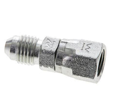 Racor JIC UNF 7/16''-20 Macho x Hembra Acero 310bar (4355.5psi)