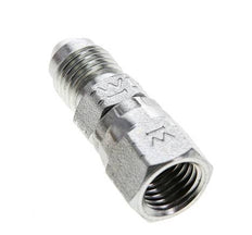 Racor JIC UNF 7/16''-20 Macho x Hembra Acero 310bar (4355.5psi)