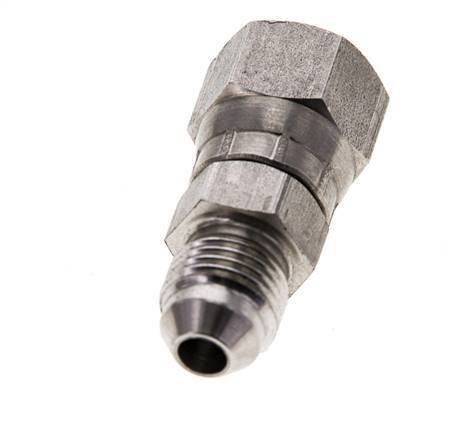 Racor JIC UNF 1/2''-20 Macho x Hembra Acero inoxidable 275bar (3863.75psi)