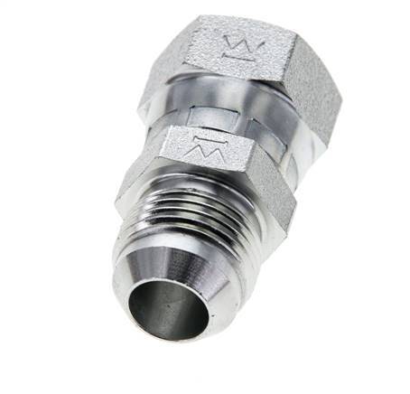 Racor JIC UNF 7/8''-14 Macho x Hembra Acero 210bar (2950.5psi)