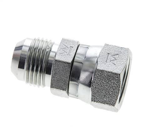 Racor JIC UNF 7/8''-14 Macho x Hembra Acero 210bar (2950.5psi)