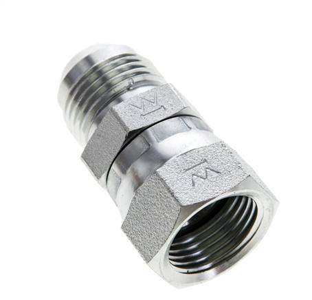 Racor JIC UNF 7/8''-14 Macho x Hembra Acero 210bar (2950.5psi)