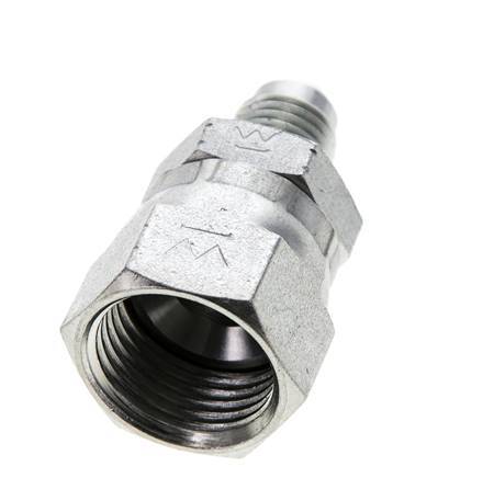 Racor Reductor JIC UNF 7/16''-20 Macho x UNF 3/4''-16 Hembra Acero 275bar (3863.75psi)