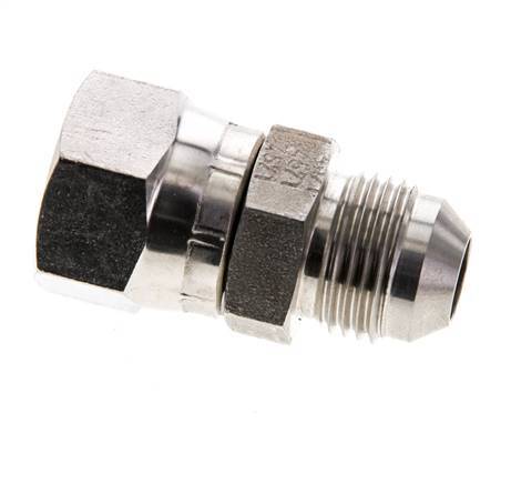 JIC Nipple UNF 3/4''-16 Macho x Hembra Acero inoxidable 275bar (3863.75psi)
