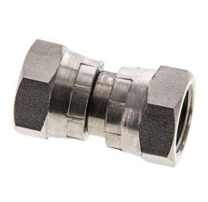 Racor Reductor Recto G3/8'' Hembra Acero Inoxidable Alta Presión Cono 60° 425bar (5971.25psi) Hidráulico