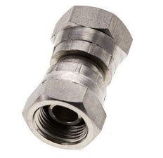Racor Reductor Recto G3/8'' Hembra Acero Inoxidable Alta Presión Cono 60° 425bar (5971.25psi) Hidráulico