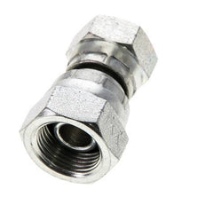 Racor Reductor Recto G1/4'' x G3/8'' Hembra Acero Alta Presión 60° Cono 425bar (5971.25psi) Hidráulico