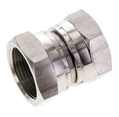 Racor Reductor Recto G1 1/4'' Hembra Acero Inoxidable Alta Presión Cono 60° 150bar (2107.5psi) Hidráulico