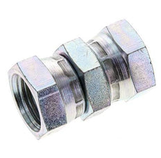 Racor Reductor Recto G1/2'' Hembra Acero Alta Presión 60° Cono 300bar (4215.0psi) Hidráulico