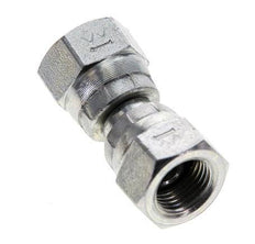 Reducing Straight Connector G1/8'' Female High Pressure Steel 60° Cone 575bar (8078.75psi) Hydraulic