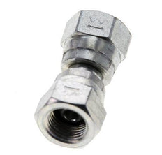 Reducing Straight Connector G1/8'' Female High Pressure Steel 60° Cone 575bar (8078.75psi) Hydraulic