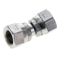 Reducing Straight Connector G1/8'' Female High Pressure Steel 60° Cone 575bar (8078.75psi) Hydraulic
