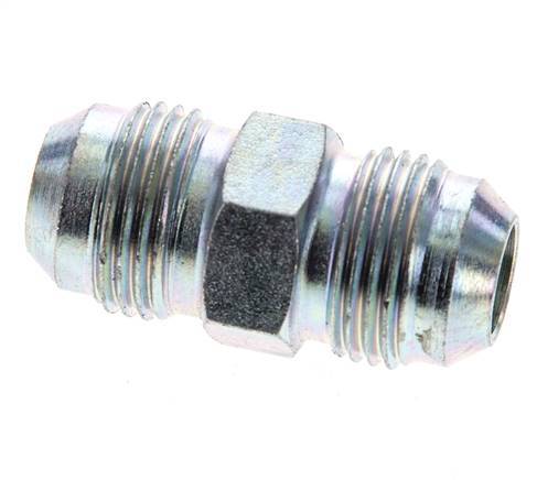 JIC Double Nipple UNF 3/4''-16 Steel 275bar (3863.75psi) [2 Pieces]