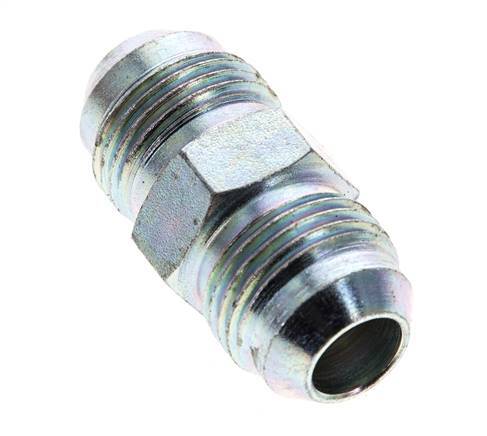 JIC Double Nipple UNF 3/4''-16 Steel 275bar (3863.75psi) [2 Pieces]