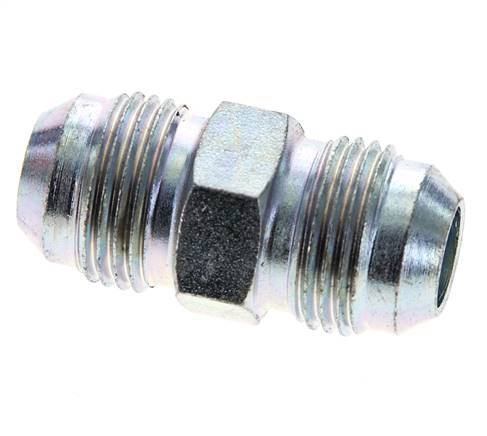 JIC Double Nipple UNF 3/4''-16 Steel 275bar (3863.75psi) [2 Pieces]