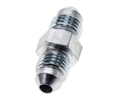 JIC Reducing Double Nipple UNF 7/16''-20 x UNF 7/16''-20 Steel 310bar (4355.5psi) [2 Pieces]
