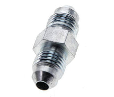 JIC Reducing Double Nipple UNF 7/16''-20 x UNF 7/16''-20 Steel 310bar (4355.5psi) [2 Pieces]