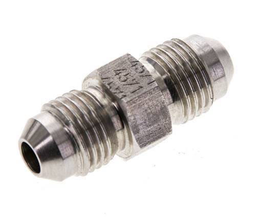 Espiga doble JIC UNF 1/2''-20 Acero inoxidable 275bar (3863.75psi)