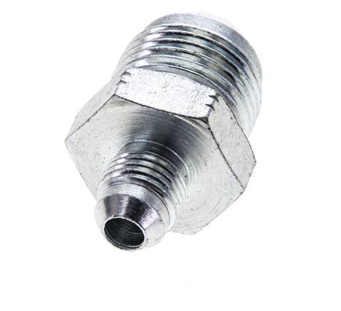 Racor Reductor Doble JIC UNF 1/2''-20 x UNF 7/8''-14 Acero 210bar (2950.5psi)