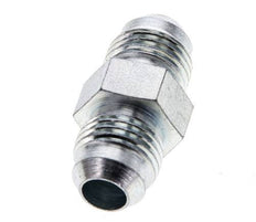 JIC Double Nipple UNF 9/16''-18 Steel 275bar (3863.75psi) [2 Pieces]