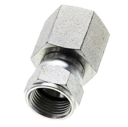 Racor JIC G1/2'' x UNF 3/4''-16 Hembra Acero 275bar (3863.75psi)