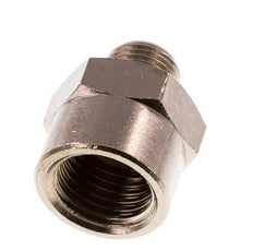 Reducing Adapter R1/8'' Male x Rp1/4'' Female Nickel-plated Brass 16bar (224.8psi) [5 Pieces]