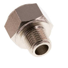 Reducing Adapter R1/4'' Male x Rp3/8'' Female Nickel-plated Brass 16bar (224.8psi) [2 Pieces]