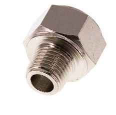 Reducing Adapter R1/4'' Male x Rp3/8'' Female Nickel-plated Brass 16bar (224.8psi) [2 Pieces]