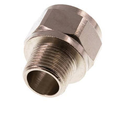 Reducing Adapter R3/8'' Male x Rp1/2'' Female Nickel-plated Brass 16bar (224.8psi) [2 Pieces]