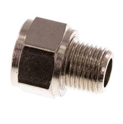 Threaded Extension 1/8'' R Male x Rp Female Nickel-plated Brass 16bar (224.8psi) [10 Pieces]